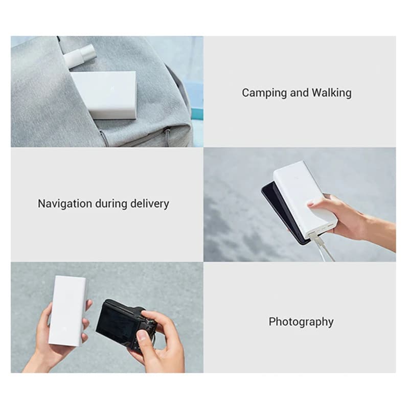 پاوربانک شیائومی XIAOMI PB3018ZM با ظرفیت 30000 میلی آمپر ساعت — تصویر ۶