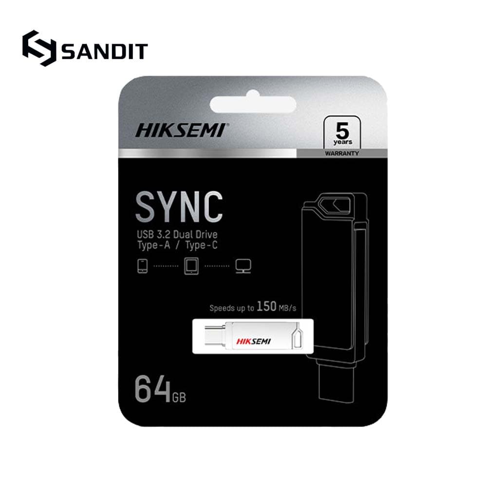 فلش مموری هایکسمی مدل HS USB E327C U3 ظرفیت 64 گیگابایت — تصویر ۶