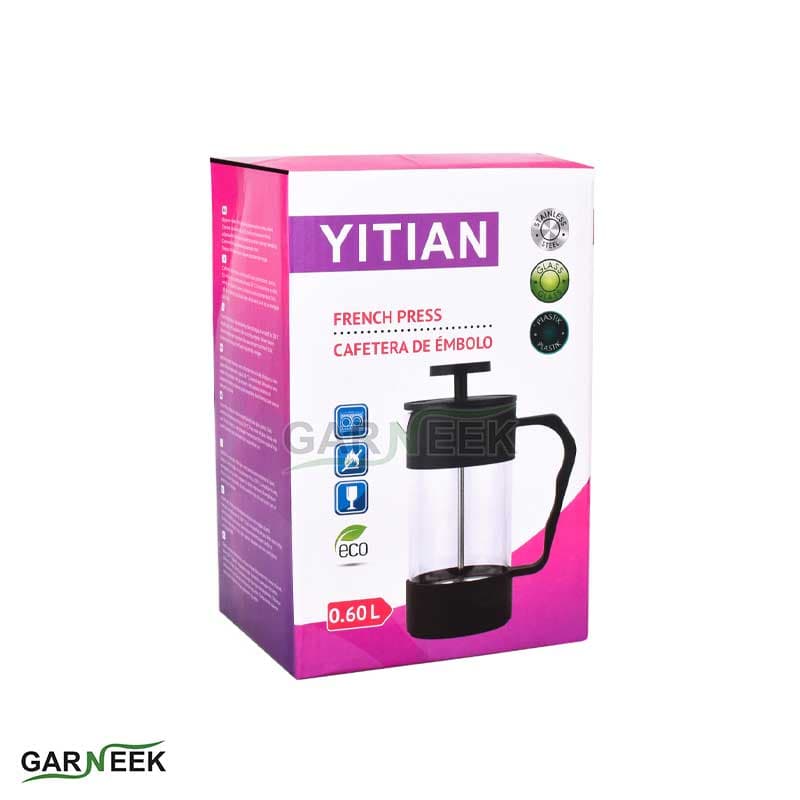 فرنچ پرس سیلیکونی 600 میلی لیتر کد 277 — تصویر ۴