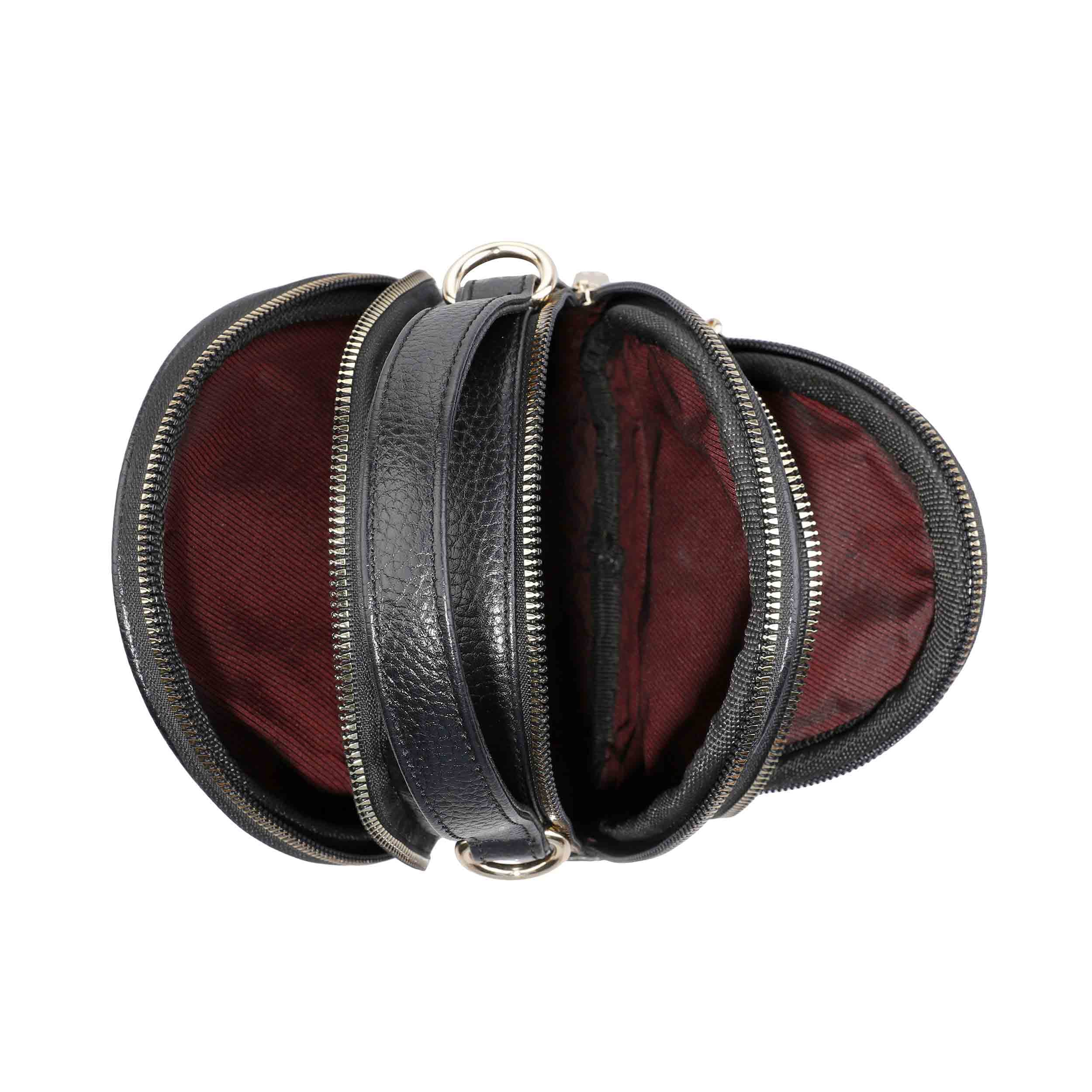 کیف دوشی زنانه رویال چرم کد W115 — تصویر ۸