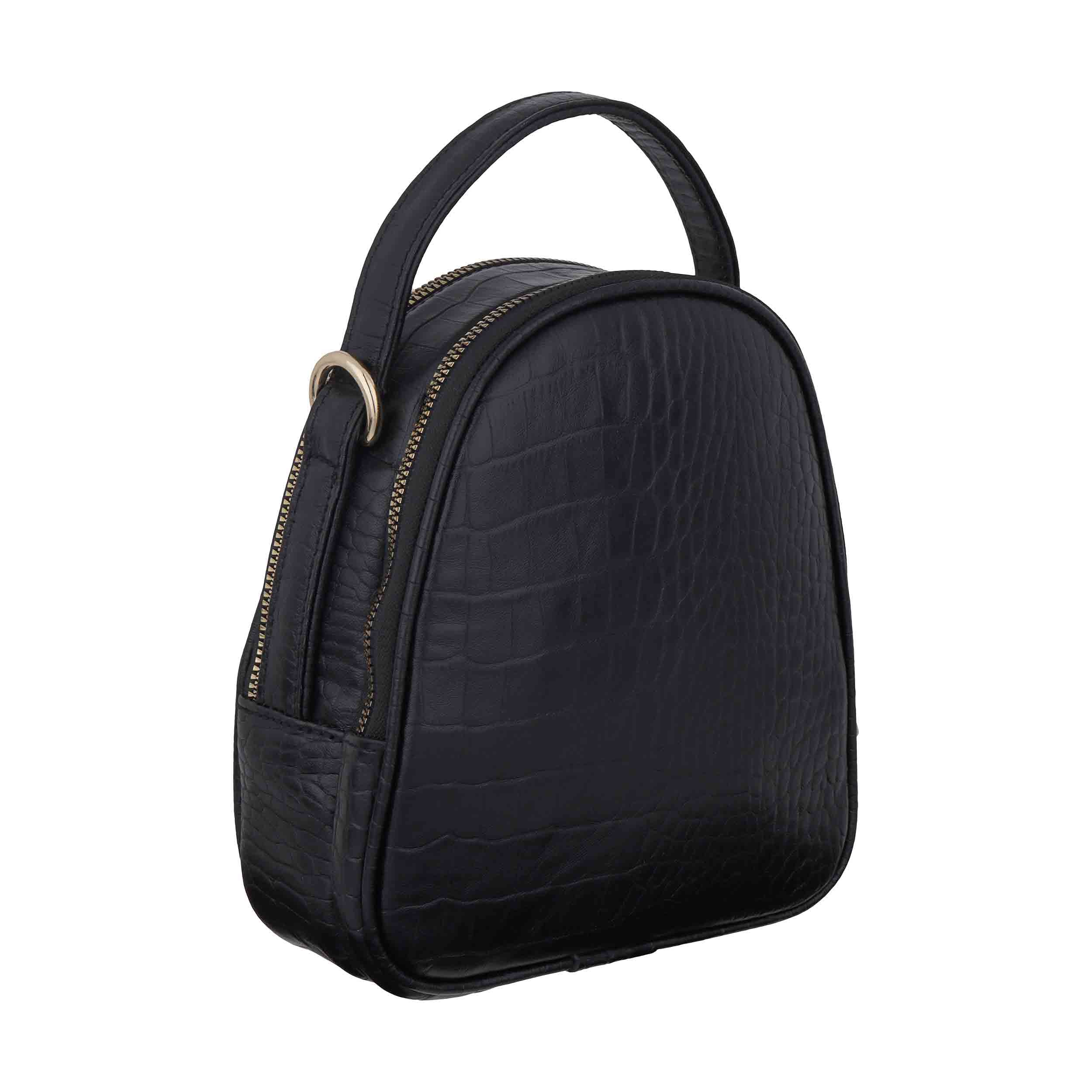 کیف دوشی زنانه رویال چرم کد W115.1 — تصویر ۴