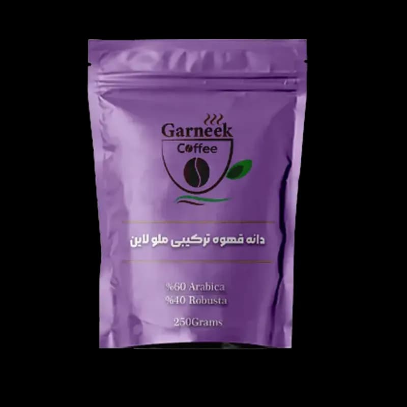 دانه قهوه ترکیبی ملو لاین (60عربیکا 40ربوستا) — تصویر ۳
