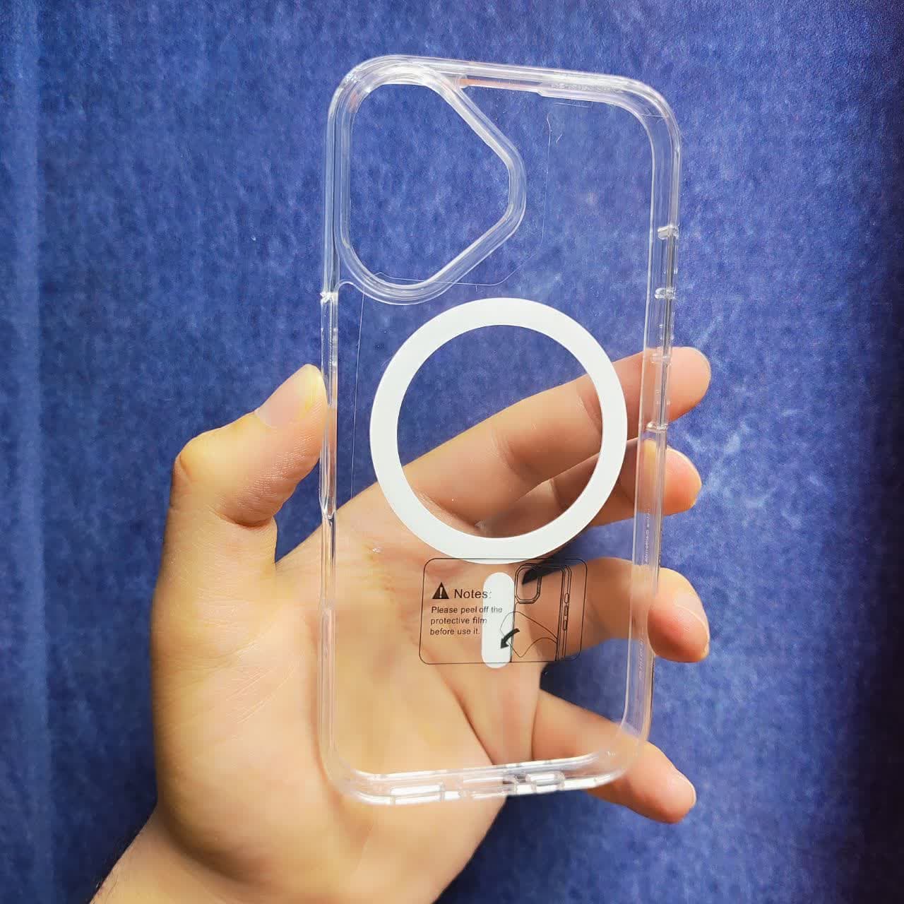 قاب شفاف اسپیگن آیفون 17 دارای مگسیف SPIGEN NEO HYBRID — تصویر ۵