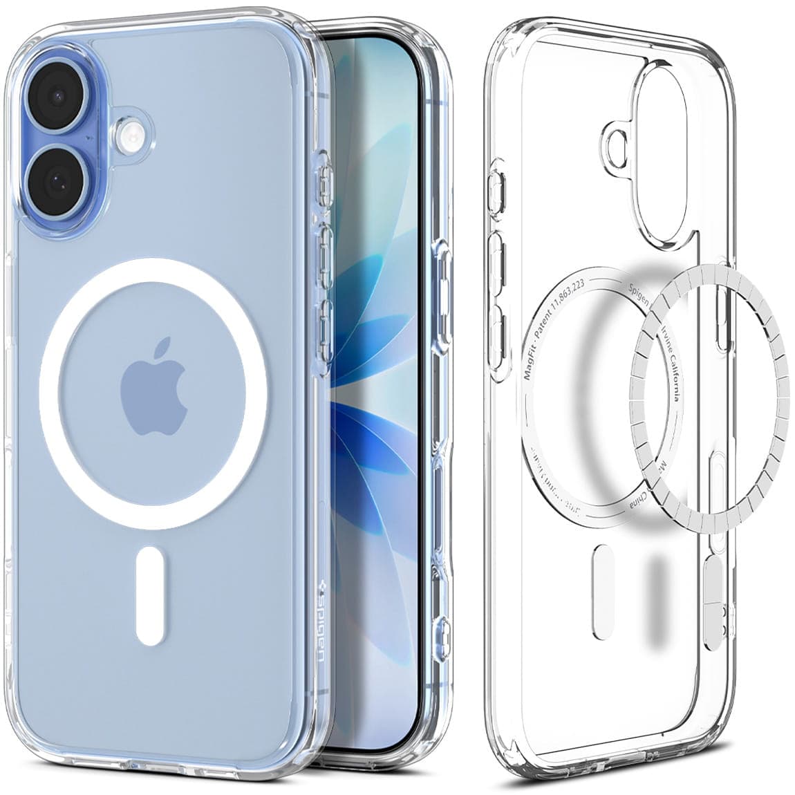 قاب شفاف اسپیگن آیفون 17 دارای مگسیف SPIGEN NEO HYBRID — تصویر ۴