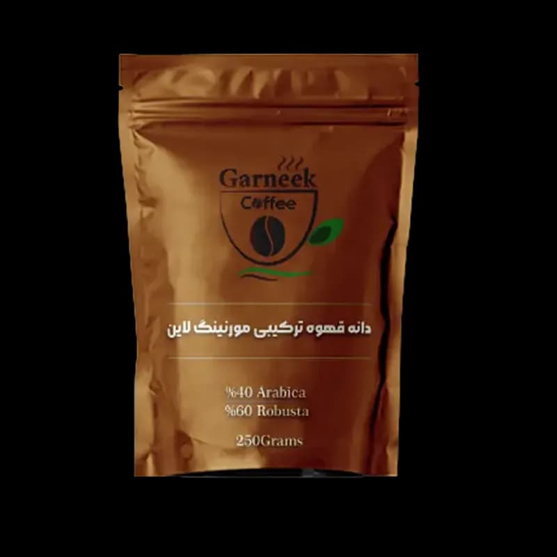 دانه قهوه ترکیبی مورنینگ لاین (40عربیکا 60ربوستا) — تصویر ۳