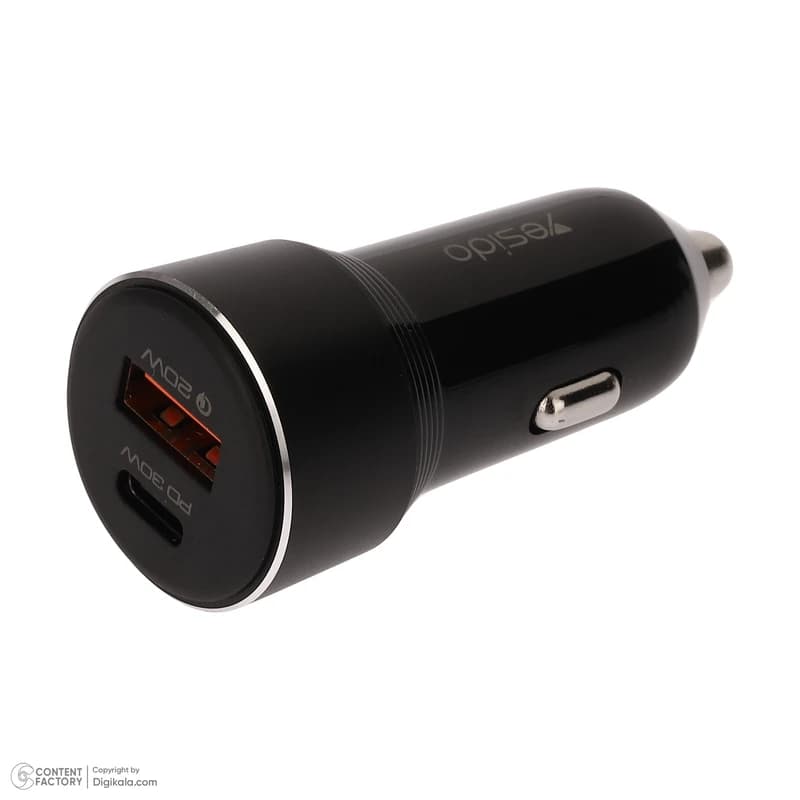 شارژر فندکی 50 وات یسیدو YESIDO Y64 — تصویر ۷