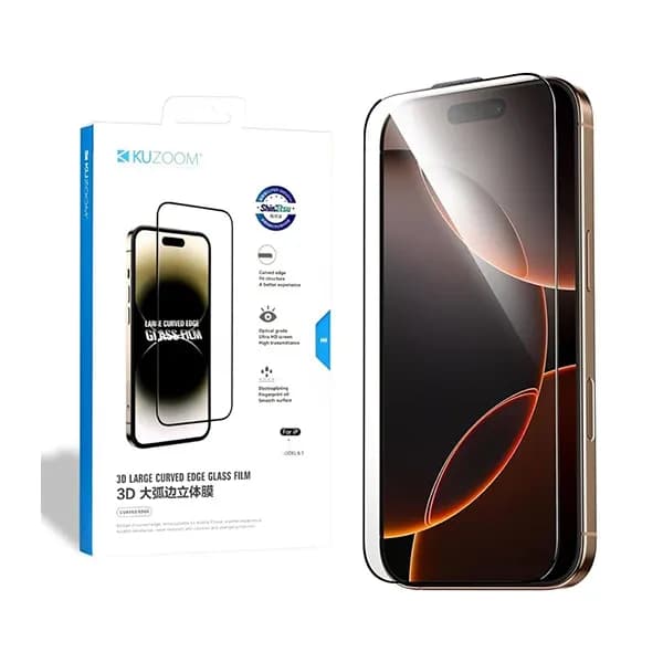 محافظ صفحه نمایش کازوم مناسب آیفون 17 KUZOOM — تصویر ۵