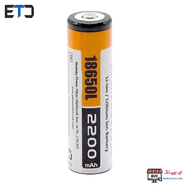 باتری لیتیوم یون 3.7v سایز 18650 2200mAh مارک ORION — تصویر ۸