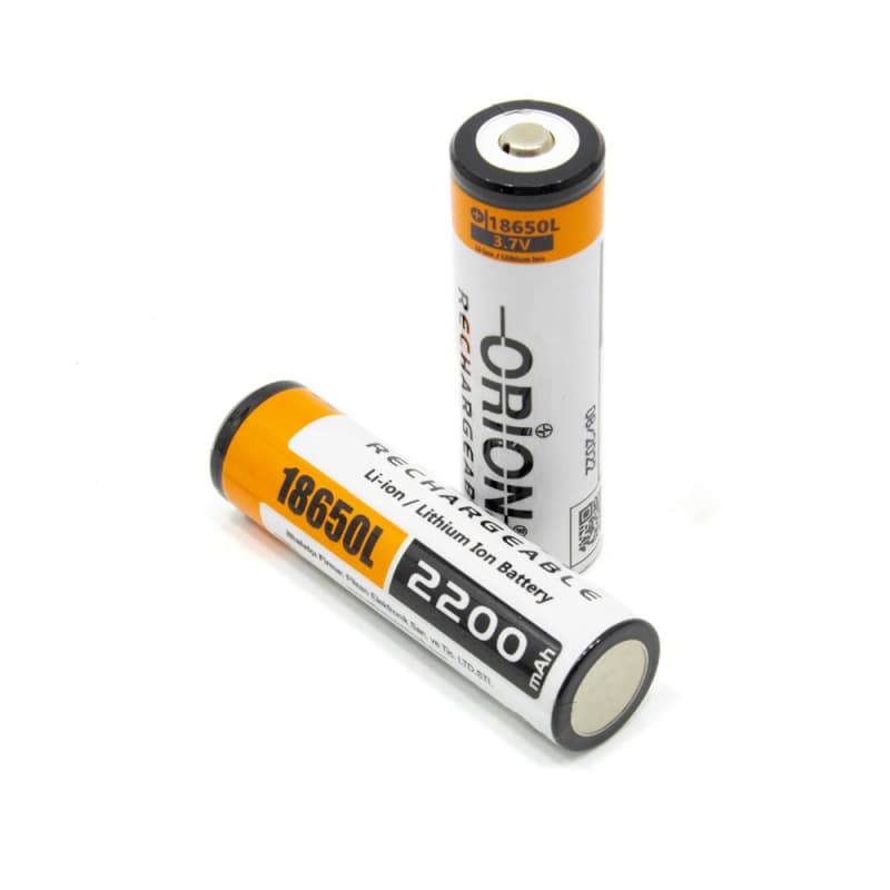 باتری لیتیوم یون 3.7v سایز 18650 2200mAh مارک ORION — تصویر ۴