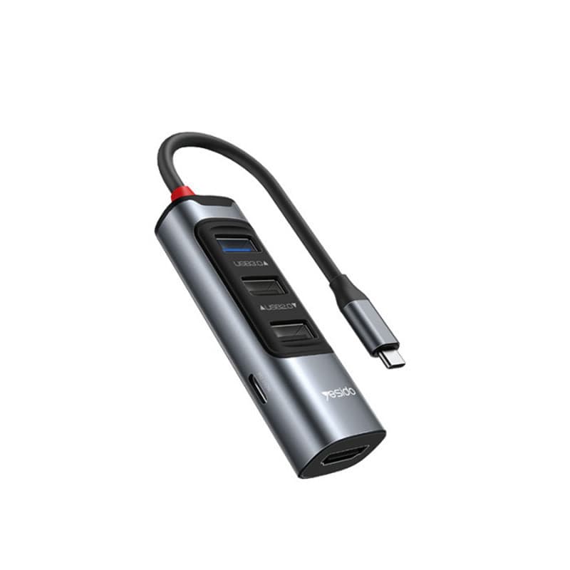 هاب 100 وات 5 پورت تایپسی یسیدو YESIDO HB22 — تصویر ۹