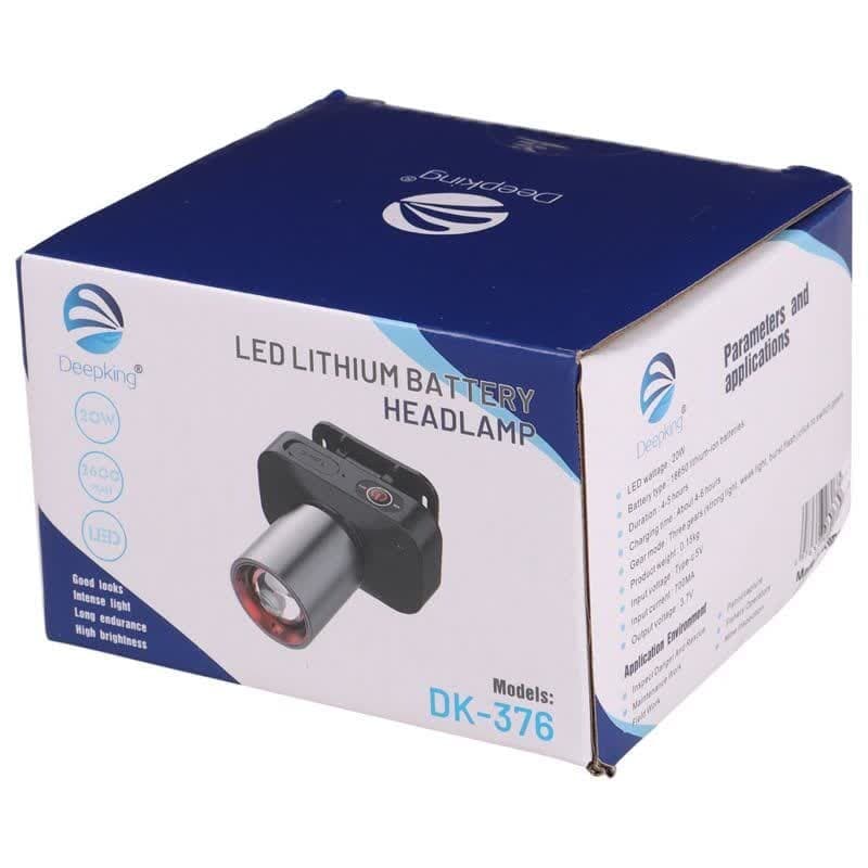 چراغ قوه پیشانی هدلایت شارژی Deepking DK-376 — تصویر ۱۰