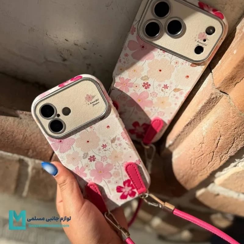 قاب گوشی فانتزی flora pink کد C3965 | لوازم جانبی مسلمی