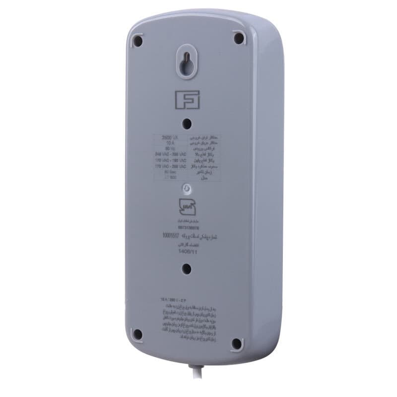 محافظ برق دیجیتال کامپیوتر و صوتی تصویری 6 خانه فروزش Lotus LT600D با کابل 1.8 متری — تصویر ۷