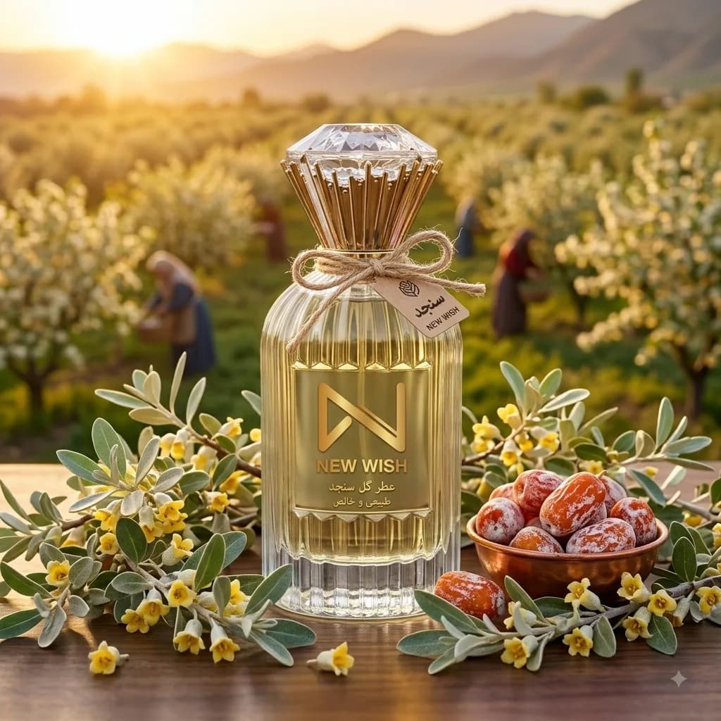 عطر مردانه گل سنجد