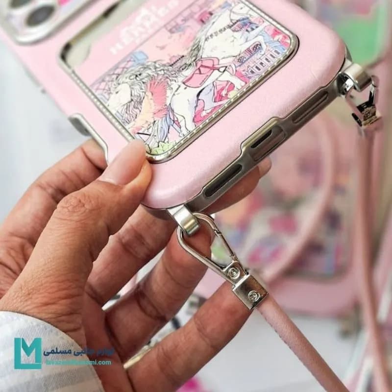 قاب گوشی چرمی کانسپت هرمس کد C3959 | لوازم جانبی مسلمی — تصویر ۲
