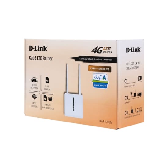 روتر Cat6 AC1200 4G LTE دی لینک مدل DWR-M961V — تصویر ۶