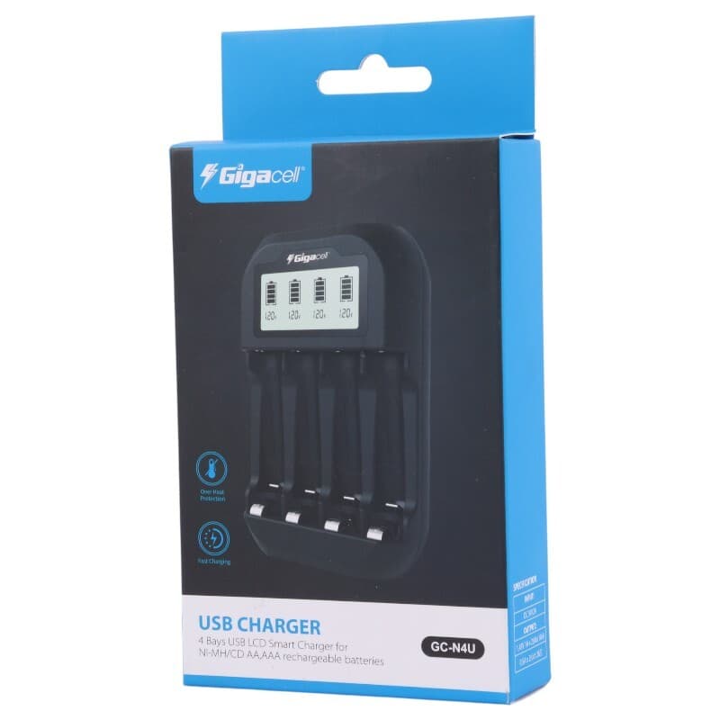 شارژر باتری Gigacell GC-N4U — تصویر ۲