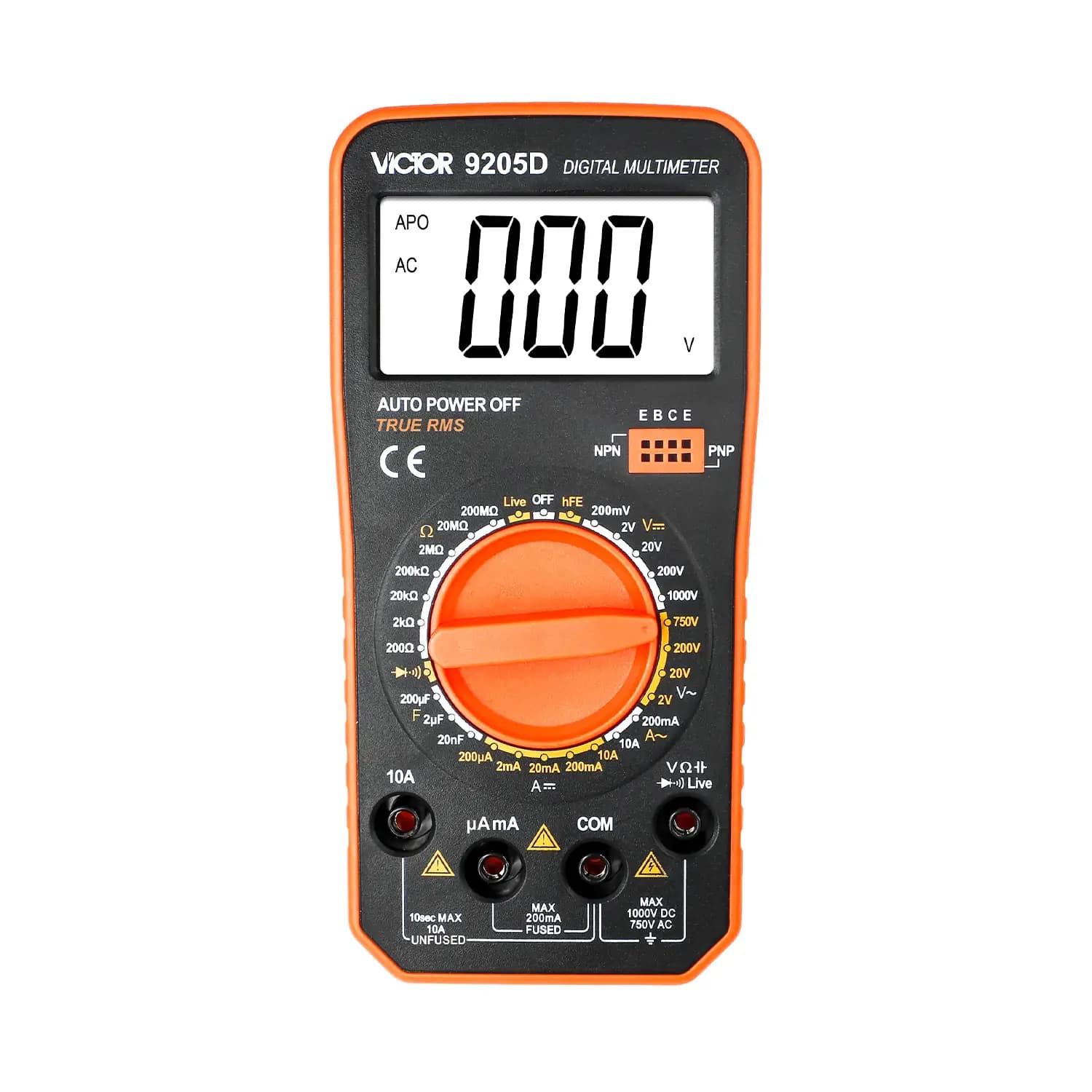 مولتی متر دیجیتال ویکتور مدل VICTOR 9205D — تصویر ۷