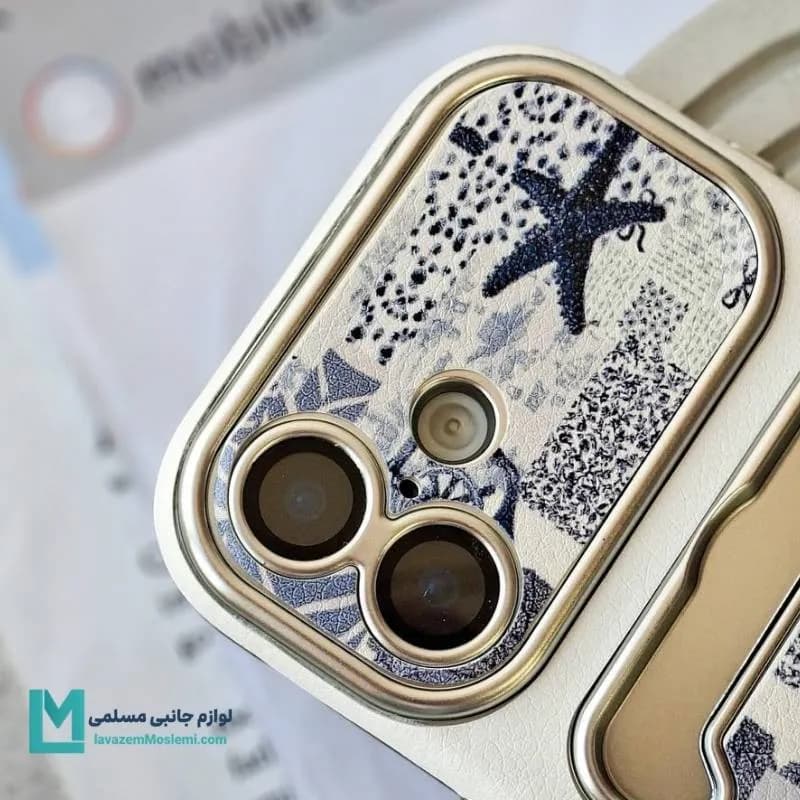 قاب گوشی چرمی طرح AMOR کد C3950 | لوازم جانبی مسلمی — تصویر ۲