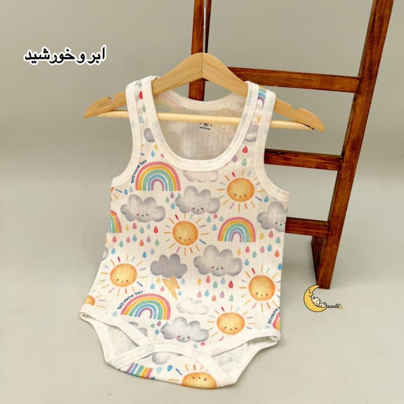 بادی رکابی بچگانه نخ پنبه کبریتی | کوالا کیدز — تصویر ۱۰