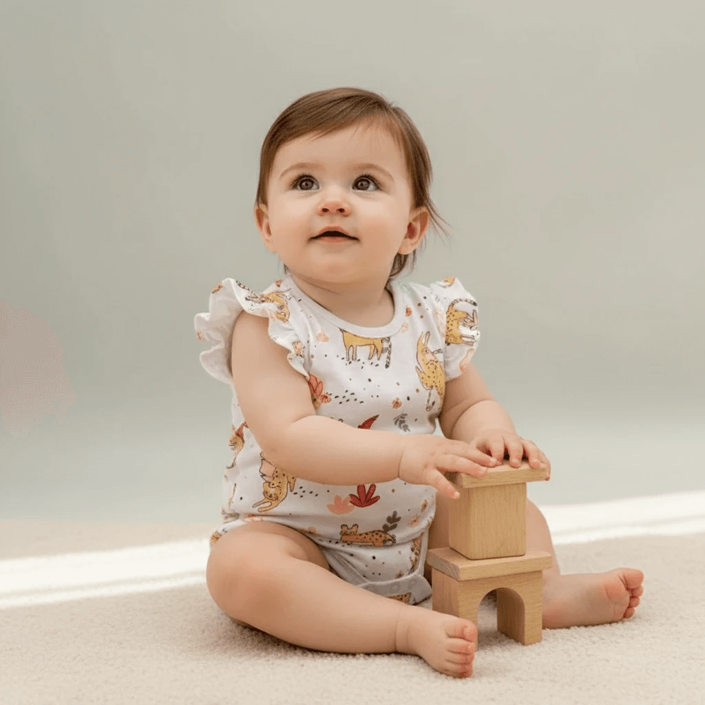 بادی دخترانه وارداتی | برند So Cute سایز ۰ تا ۲۴ ماه — تصویر ۲