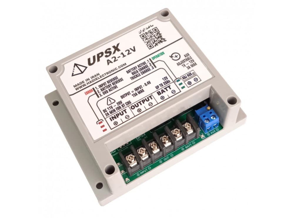 دستگاه برق اضطراری 12 ولت 15 آمپر UPS DC مدل UPSX-A2-AUX — تصویر ۱۰