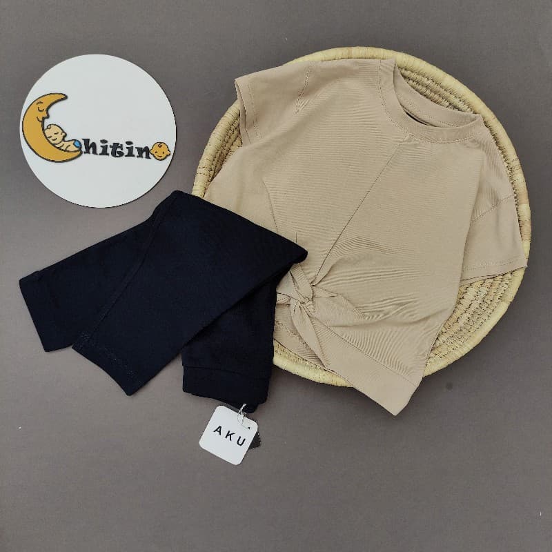 تیشرت کراپ گره ای آکو ۲ تا ۹ سال — تصویر ۱۰