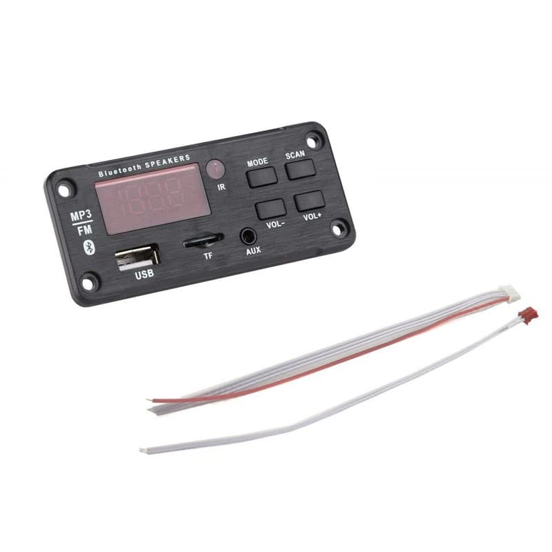 پخش کننده MP3 PLAYER پنلی بلوتوثی 12V مدل Q13-V1 — تصویر ۱۰