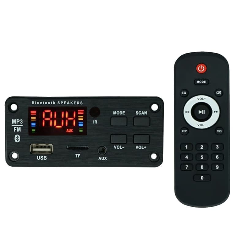 پخش کننده MP3 PLAYER پنلی بلوتوثی 12V مدل Q13-V1 — تصویر ۹
