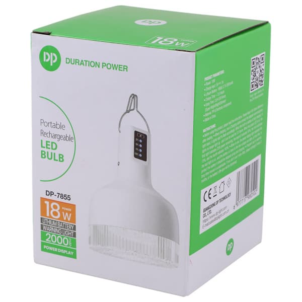 چراغ اضطراری شارژی دی پی DP.LED Light DP-7172 18W — تصویر ۹