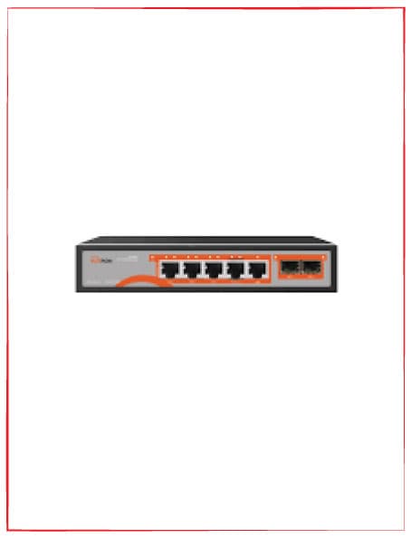 سوئیچ شبکه POE (4 پورت گیگ و 1 پورت گیگ) MSW-3204GPC-1GL-65I — تصویر ۵