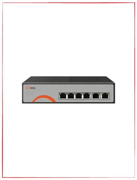 سوئیچ شبکه POE (4 پورت صد و2 پورت صد) MSW-3004FPB-2FL-65I