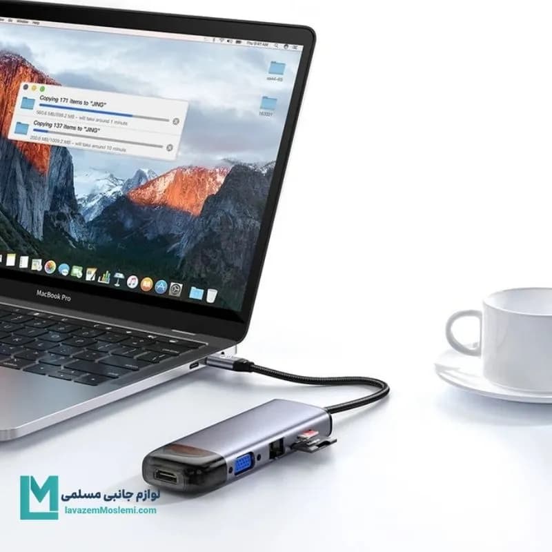 هاب 10 پورت USB-C مک دودو مدل HU-7420 کد JS1001 | لوازم جانبی مسلمی — تصویر ۶