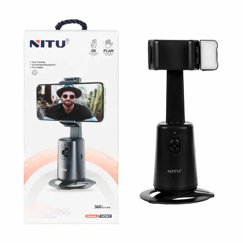 هولدر رومیزی نیتو مدل NITU NTS7 AUTO FACE TRACKING — تصویر ۷