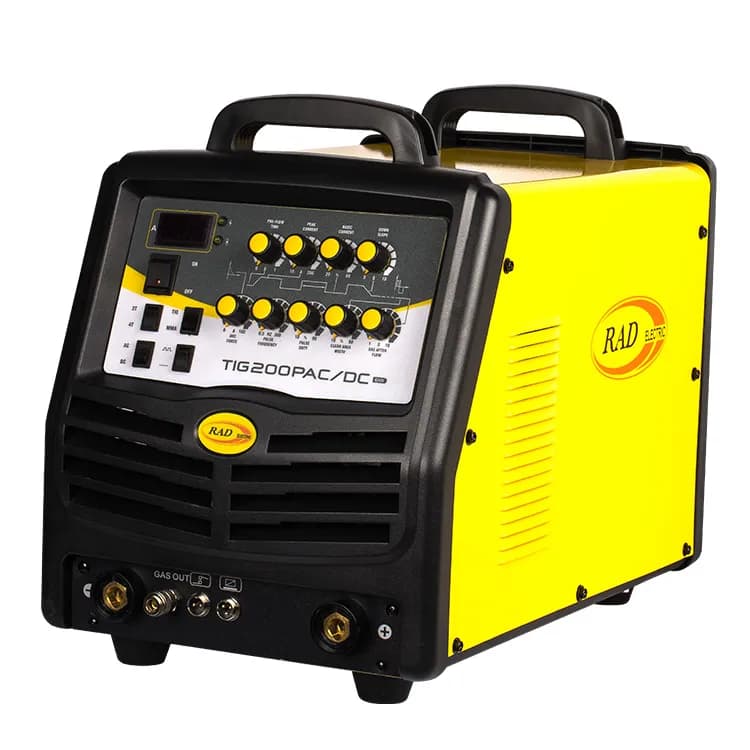 دستگاه جوش آرگون پالس دار تک فاز راد الکتریک مدل TIG 200 P AC-DC