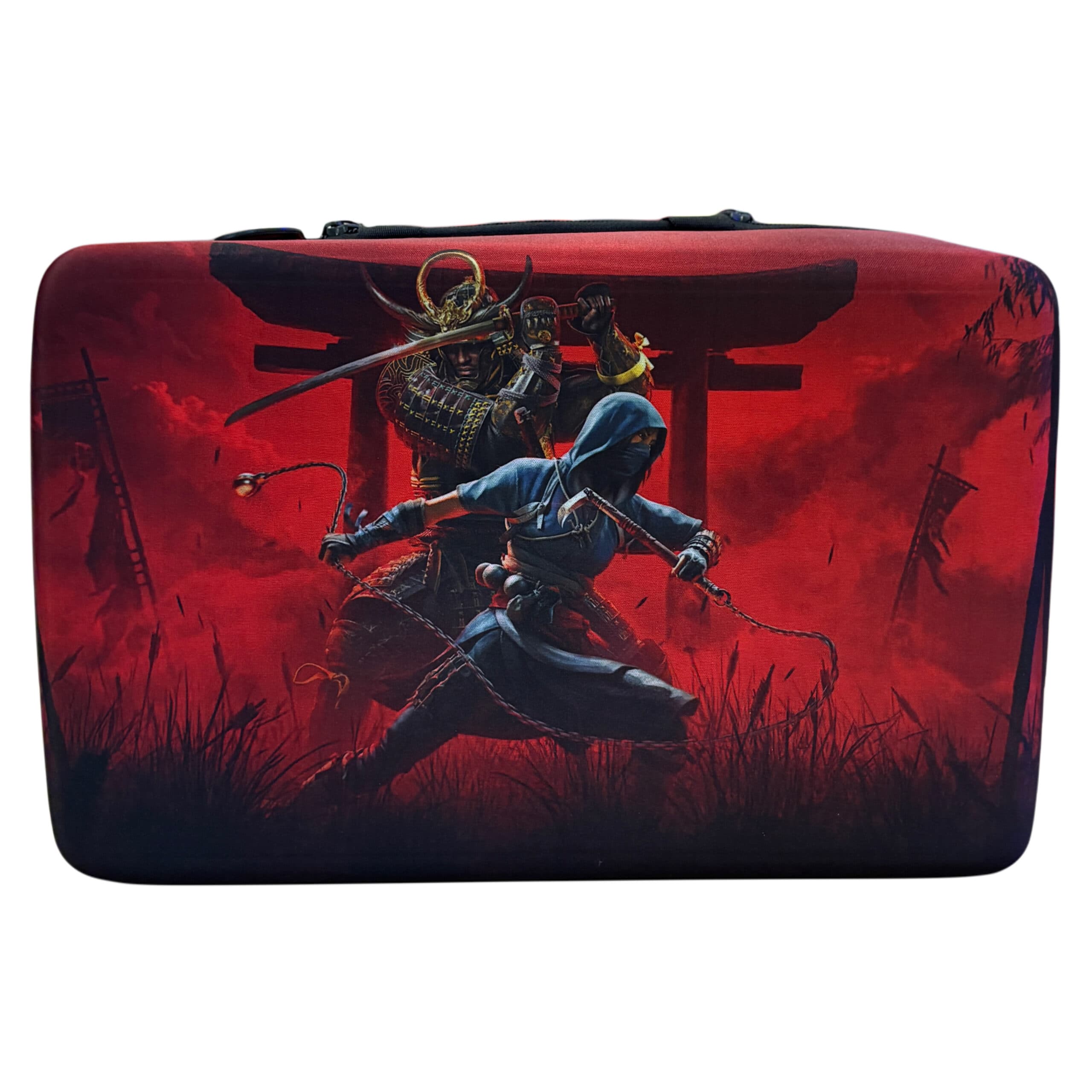 کیف طرحدار ps5 slim طرح assassins shadow