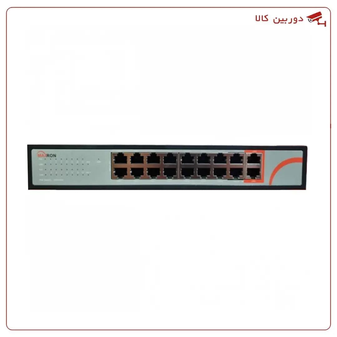 سوئیچ شبکه POE (16 پورت صد و 2 پورت گیگ) MSW-3016FP-2GL-250I — تصویر ۲