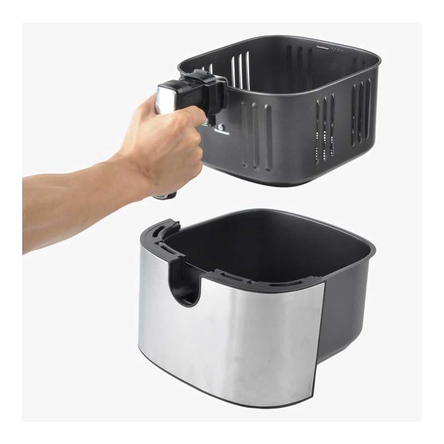 سرخ کن رژیمی 8 لیتر بومن مدل AF-8808 — تصویر ۶