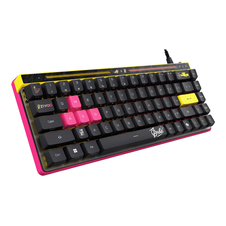 کیبورد گیمینگ ایسوس ROG Falchion Ace HFX ZywOo Edition — تصویر ۱۰