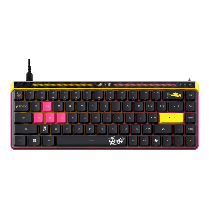 کیبورد گیمینگ ایسوس ROG Falchion Ace HFX ZywOo Edition