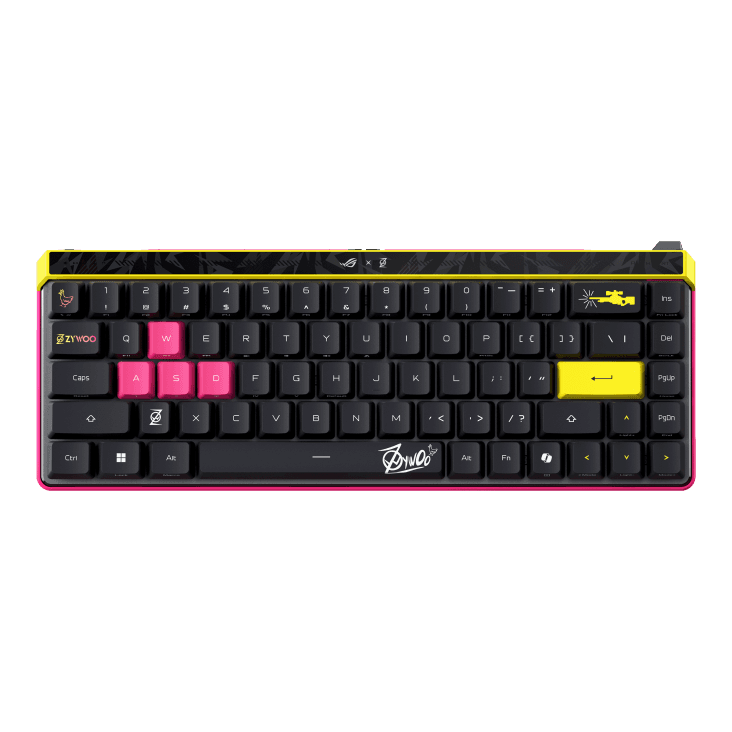 کیبورد گیمینگ ایسوس ROG Falchion Ace HFX ZywOo Edition — تصویر ۶