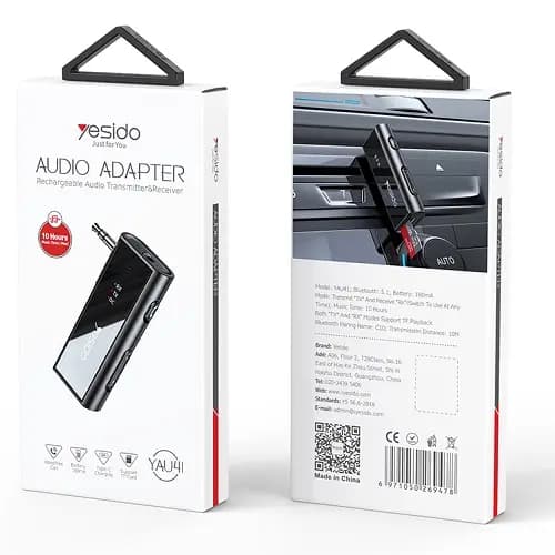 دانگل بلوتوث یسیدو مدل YESIDO YAU41 AUDIO ADAPTER — تصویر ۱۱