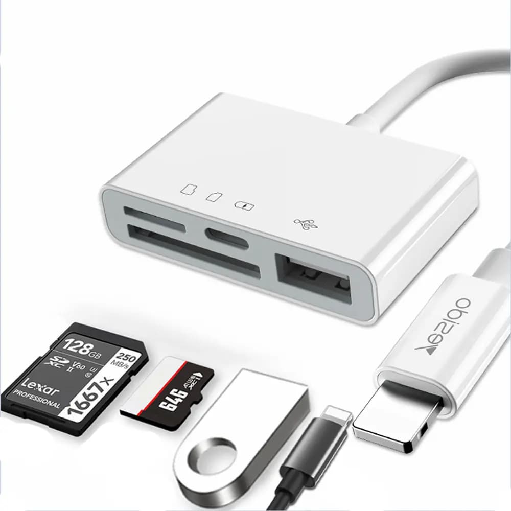 مبدل و هاب یسیدو YESIDO GS12 OTG ADAPTER — تصویر ۲