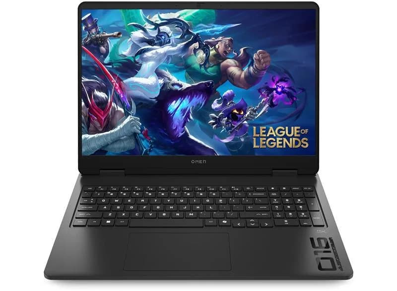 لپ تاپ گیمینگ HP OMEN 16 با پردازنده Intel Core 7 240H، کارت گرافیک NVIDIA GeForce RTX 5050 8GB، رم 16GB و حافظه SSD یک ترابایت — تصویر ۲