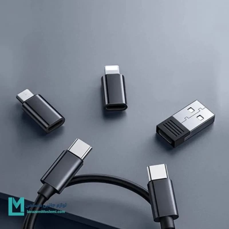 کیت کابل و مبدل چند منظوره مک دودو مدل WF-1720 کد LT1009 | لوازم جانبی مسلمی — تصویر ۵