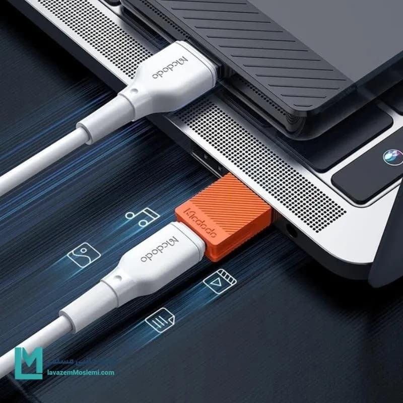 مبدل USB3.0 به USB-C مک دودو مدل OT-6550 کد LT1007 | لوازم جانبی مسلمی — تصویر ۷
