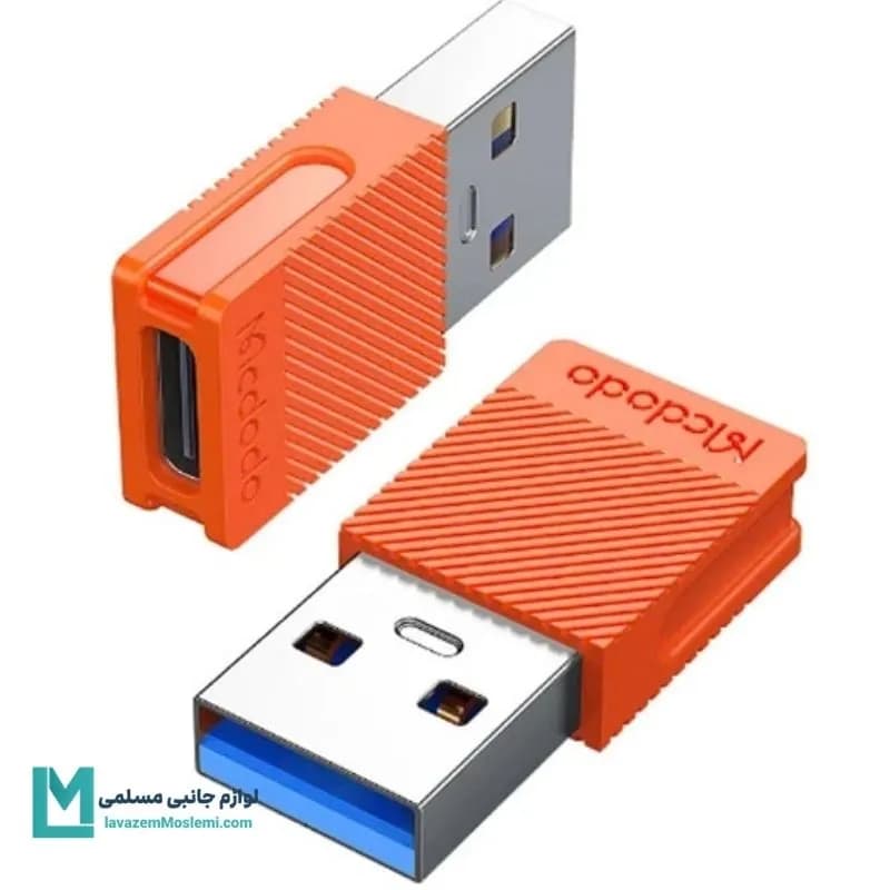 مبدل USB3.0 به USB-C مک دودو مدل OT-6550 کد LT1007 | لوازم جانبی مسلمی — تصویر ۲