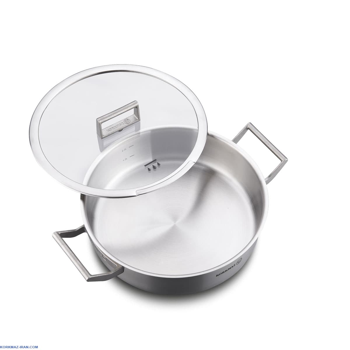 سرویس قابلمه ۸ پارچه استیل کرکماز Plata A2786 — تصویر ۱۲
