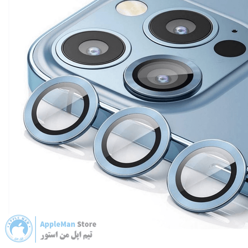 محافظ لنز شیشه ای دوربین آیفون 12 مینی ⭐iPhone 12 mini Camera Lens Glass Protector ⭐ — تصویر ۴