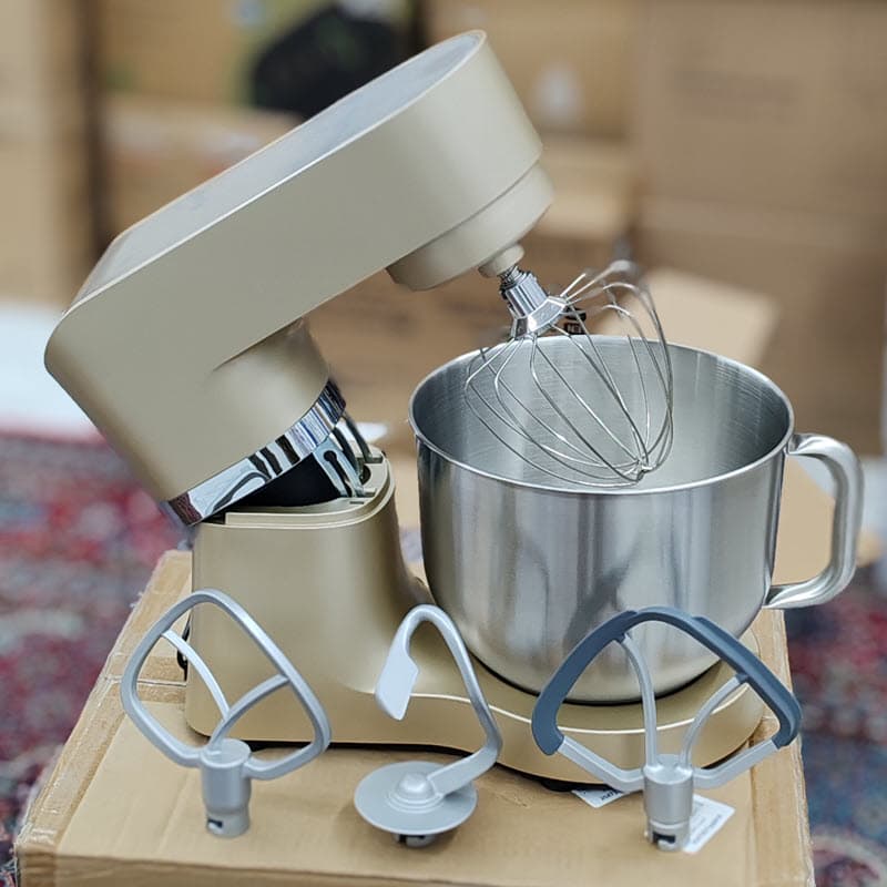همزن کاسه‌دار هنریچ مدل HKM-6278 نسخه تقویت شده با کاسه‌ دسته‌دار و چهار سری — تصویر ۲